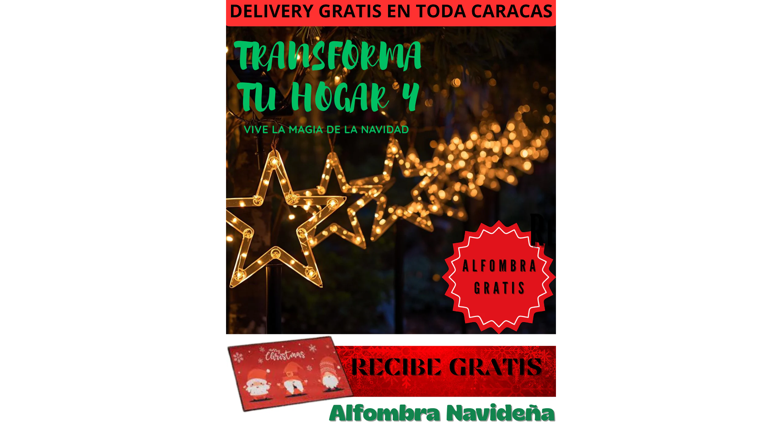 Luces Solares Navideñas